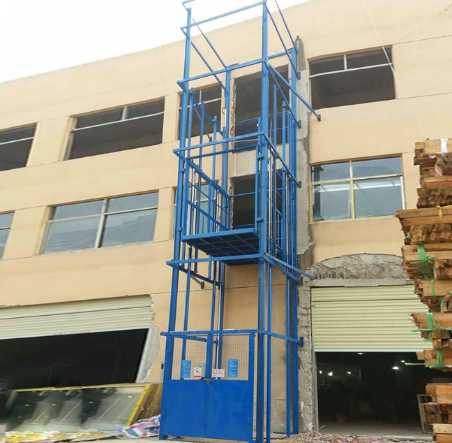 宜黄建材厂室外物料提升